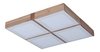 Plafon De Techo De Madera Con Panel Led Cx