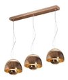 Colgante Cobre 3 Luces Acq