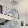 Colgante Rombos Doble Caireles 10 Luces Mgl