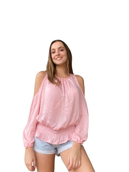 Blusa rosa