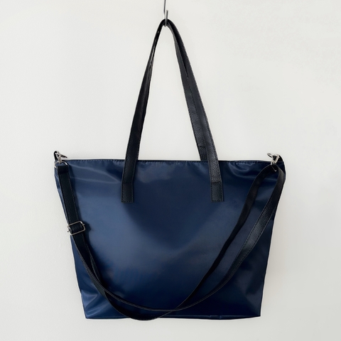 TOTE BAG IMPERMEABLE HANNAH - AZUL MARINO - comprar online
