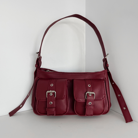 SHOULDER BAG ANNA - CHERRY - comprar online