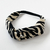 VINCHA TURBANTE FIBRANA CON ELASTICO - ESTAMPA ZEBRA - comprar online