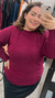 Blusa Nervuras - Lã Verde - comprar online