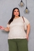Blusa Ribana Algodão - Areia