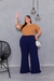 Máxi Pantalona - Azul Marinho - comprar online