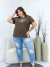 Blusa Bordada Princesa - Flor Redonda