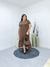Vestido Celine - Mocha Mousse - comprar online