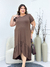 Vestido Celine - Mocha Mousse na internet
