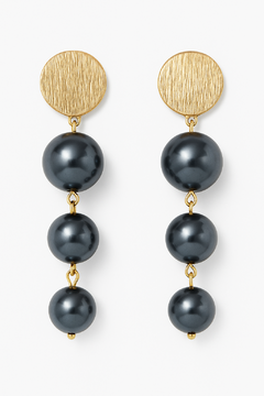 Aros Largos Perlas - comprar online