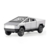 Auto Control Remoto Cybertruck Plateado