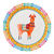Plato Boho Llama x 8 und