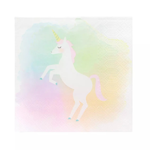 Servilleta Pastel Unicorn x 20 und