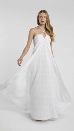 Vestido Longo Cambraia Capa - comprar online