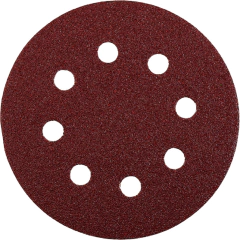 Discos abrasivos "Quick Stick" 125/180 x 5 unidades madera y metal KWB
