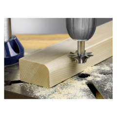 Mecha-fresa, acero, para fresar, perfilar, para trabajos en madera 35 x 11 MM FORMA CUARTO DE BARRA KWB en internet