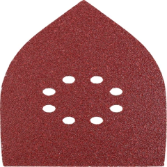 Quick-Stick triángulos abrasivos GR 240, madera y metal, corindón puro x 5 unidades KWB