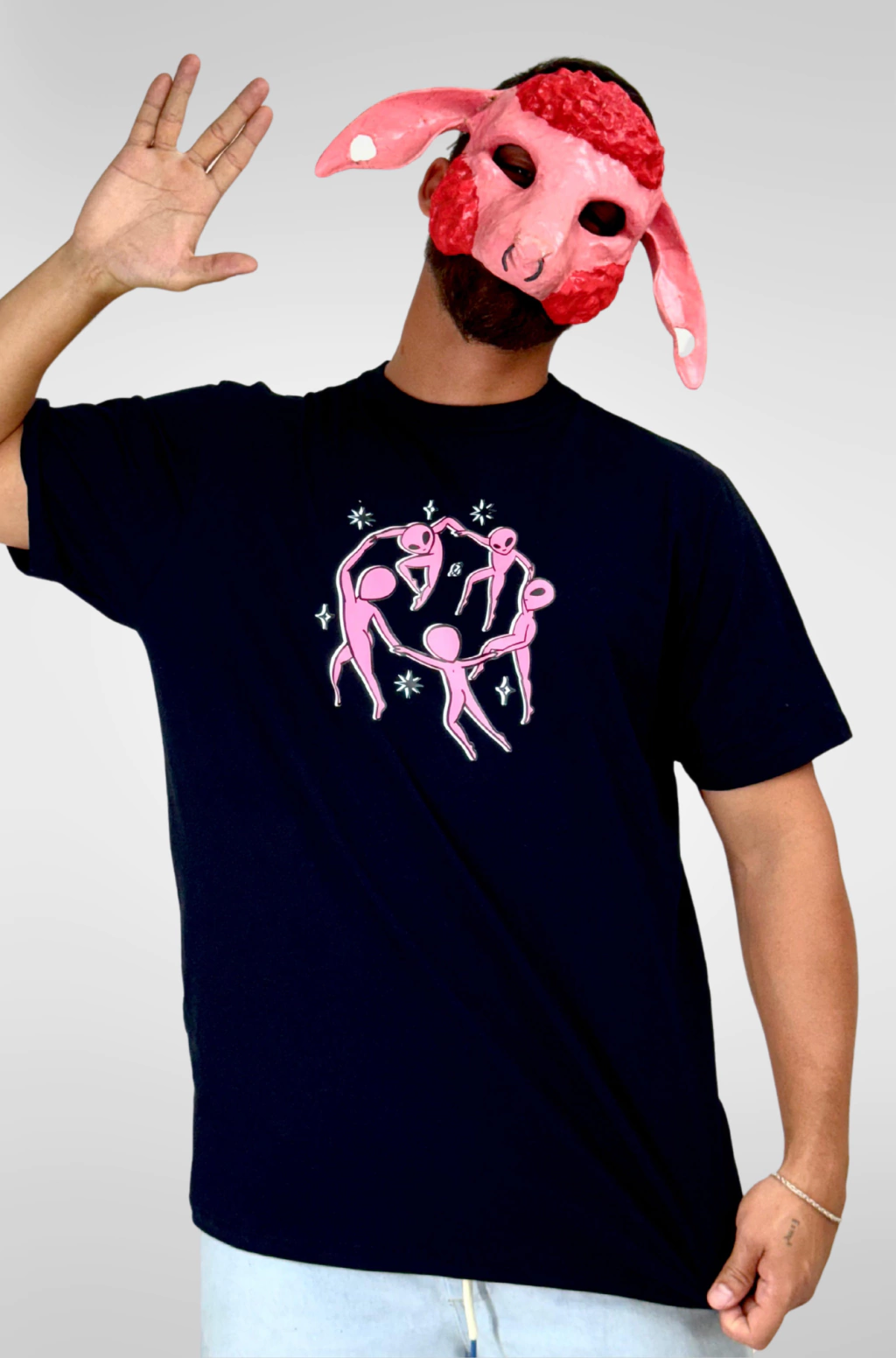 CAMISETA A DANÇA DOS ALIENS