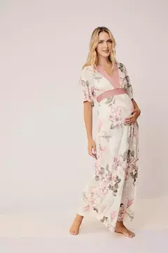 Kaftan Longa Feminina Microfibra Deia - comprar online