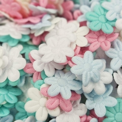 Florzinha Prensadas 2,5cm Sortida Candy Premium na internet