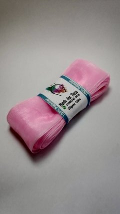 Fita de Voal Rosa Bebê nº9