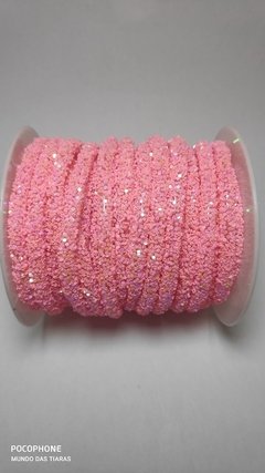 Tubo de Lantejoulas ( Strass )  6mm - 1 metros
