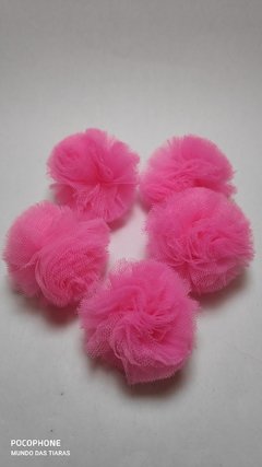 Imagem do Pompom de Tule - 5 peças