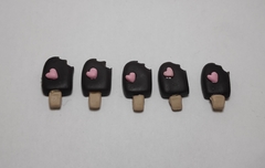 Aplique Sorvetes em Biscuit