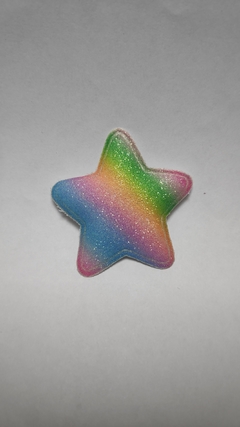Aplique de estrela Colorido - comprar online