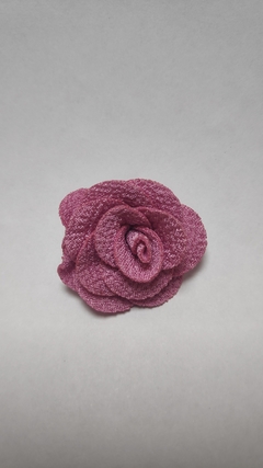 Aplique Flor de Tecido 3 cm - Mundo das Tiaras