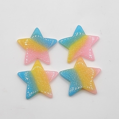 Aplique Estrela Multicolor Tie Dye - buy online