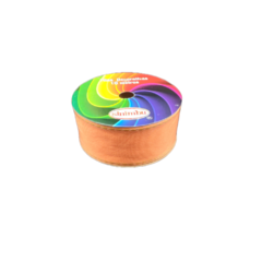 Fitas Decorativas Jeans Sinimbu - Neon Laranja Cítrico - Mundo das Tiaras