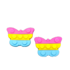 Aplique Emborrachado Pop It - 2 por embalagem - Mundo das Tiaras