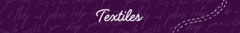 Banner de la categoría Textiles