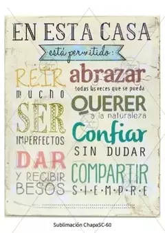 Laminas Sublimación - Colección SC - comprar online