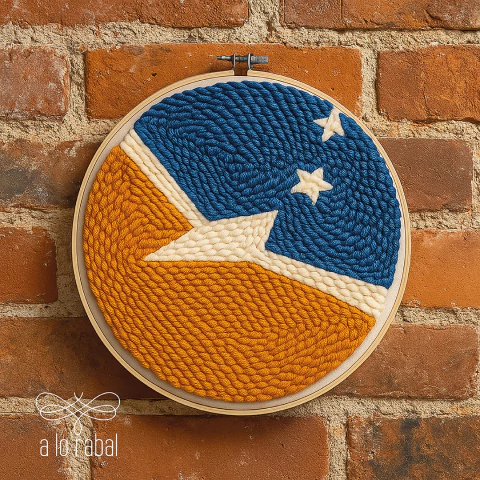 Telas estampadas - Escudos Provinciales - A lo Rabal, tienda creativa 