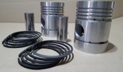 Subconjunto Pistones Aros Y Pernos Zetor 25 Tractor 2 Cil / Pistons with rings and pins Zetor 25 Tractor 2 cyl.