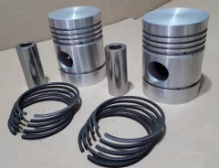 Subconjunto Pistones Aros Y Pernos Zetor 25 Tractor 2 Cil / Pistons with rings and pins Zetor 25 Tractor 2 cyl. - TodoMotorCo