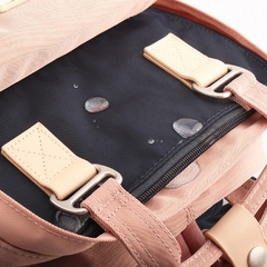 Mochila Himawari Urbana Retro Calidad Celeste y Rosa 01# - sashet