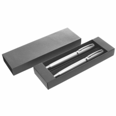 Bolígrafo + Roller en caja logo en los 3 productos