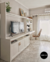 Modular con Escritorio White Vicky - tienda online