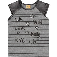 Camiseta - Rolú 8163 - Cinza - 8