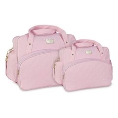 KIT BOLSA MATERNIDADE + FRASQUEIRA DE TECIDO - MAVE BABY 1029/30