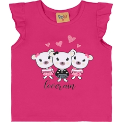 Conjunto Cropped - Rolú 8949 - Pink Power - 3 - comprar online