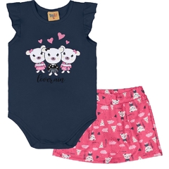 Conjunto Body - Rolú 8918.2 - Marinho