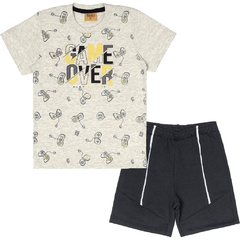 Conjunto Camiseta - Rolú 9045.1 - Mescla