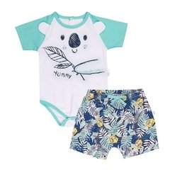 CONJUNTO BODY CURTO E BERMUDA - HUG CON10645