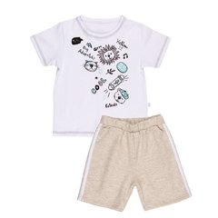CONJUNTO BLUSA CURTA E BERMUDA - HUG CON10650