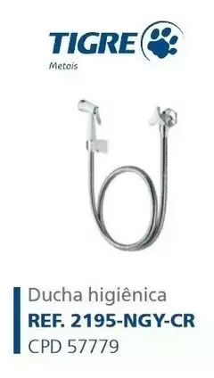 Ducha Higiênica REF. 2195-NGY-CR CPD 7779 - CPDT 57779 - comprar online