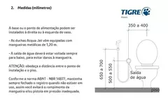Ducha Higiênica REF. 2195-NGY-CR CPD 7779 - CPDT 57779 - Hidroarte